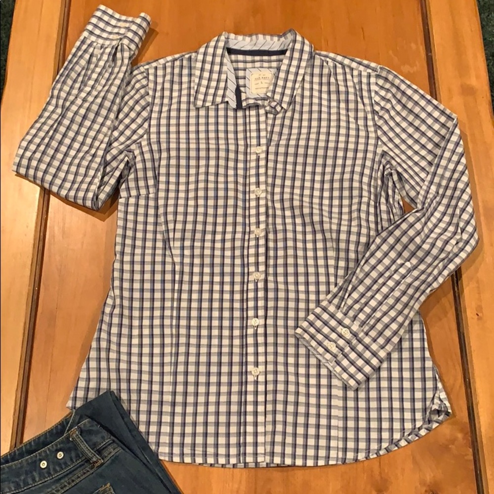 5/$25❗️Plaid button down casual